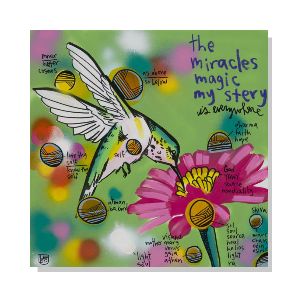 The Miracles, Magic Mystery - Lebo Steel Mineral Print